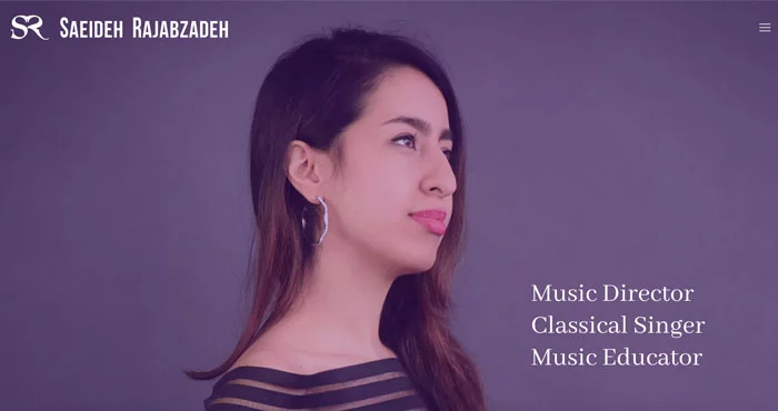saeidehrajabzadeh website