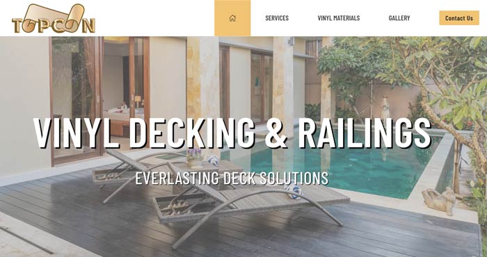 topcon decking